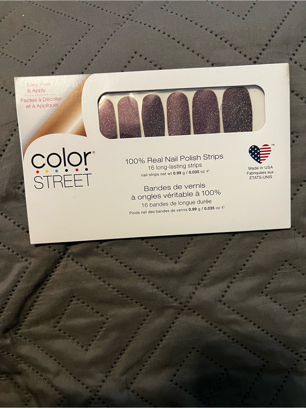 Color Street Nail Polish Strips - Night Terror (Retired) 🌌✨